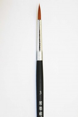 XDT Quality Brush: 725 Kolinsky Detail Round 3