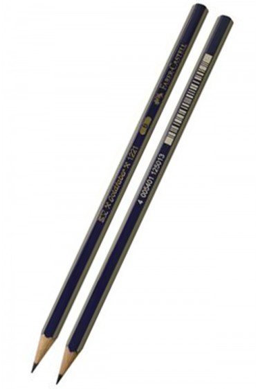 Faber Castell Pencil: Gold Faber 1221 5H