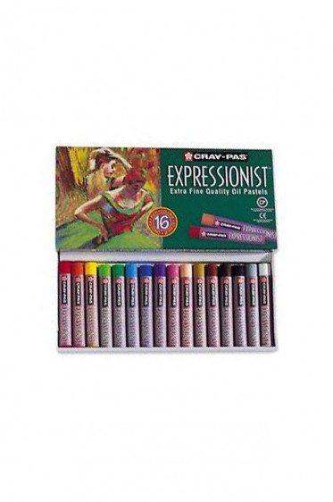 Sakura Oil Pastel: Sakura Cray-Pas Oil Pastel Expressionist 16pcs