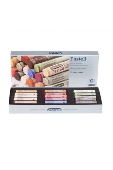 Schmincke Extra-Soft Pastel: Schmincke Extra-Soft Artist Pastel Portrait Set 15pcs