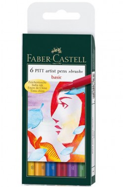Faber Castell Pitt Pens: Artist Pitt Pen Basic Set