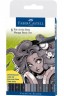 Faber Castell Pitt Pens:  Artist Pitt Pen Manga Black and Gray Set