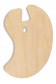 Painting Palette  for Oil & Acrylic: Jack Richeson Right Hand Wooden Palette