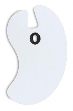 Painting Palette  for Oil & Acrylic: Jack Richeson Melamine Right Armed Palette