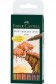 Faber Castell Pitt Pens: Artist Pitt Pen Terra Set