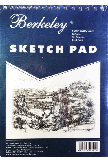 Berkeley: Sketch Pad 160gsm 35 Sheets