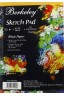 Berkeley Sketch PAD A4 Black 25 Sheets