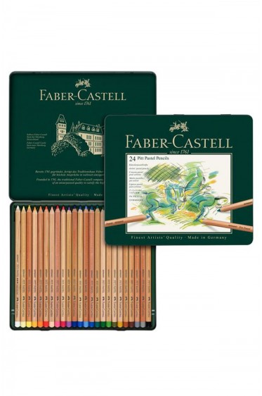 Faber Castell Polychromos Pastel Pencil Set : Pastel 24 pcs. Set