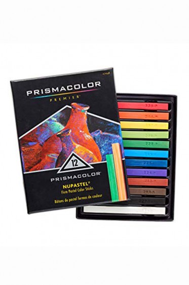 Prismacolor Nupastel: Prismacolor Premier NuPastel 12pcs