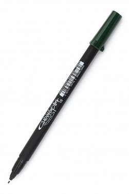 Sakura Pigma Caligrapher: Sakura Pigma Caligrapher Hunter Green 1.0mm