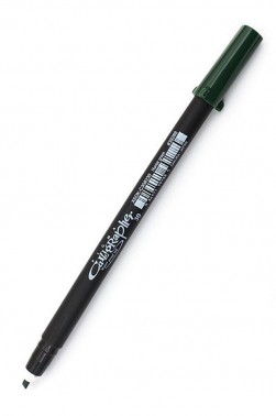 Sakura Pigma Caligrapher: Sakura Pigma Caligrapher Hunter Green 3.0mm