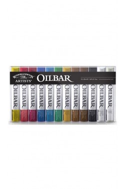 Winsor & Newton Oil Bar:  Set of 12 Colors 50ml