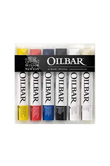 Winsor & Newton Oil Bar: Set of 6 Colors 50ml