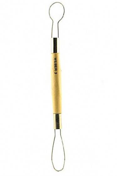 Weber Museum Artist Sculpting Tool: Wire-End Metal S3 20cm