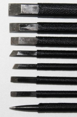 Wood Curving Tools:  Wood Pecker Stone PM428 Set