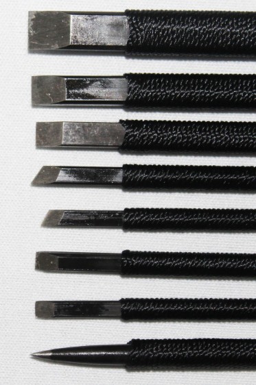 Wood Curving Tools: Wood Pecker Stone PM428 Set