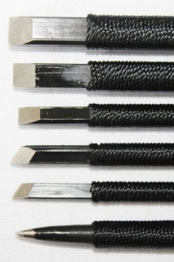 Wood Curving Tools: Wood Pecker Stone PM416 Set