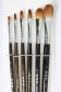 XDT Quality Brush: 666 Kolinsky Sable Filbert Set 6's