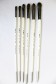 XDT Quality Brush: 822 Mongoose Filbert Set 6's
