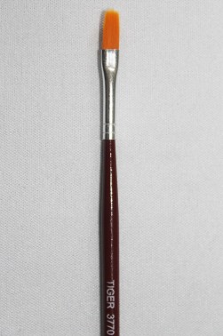 Tiger TOP Brush: 377 Nylon Flat 0