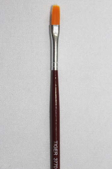 Tiger TOP Brush: 377 Nylon Flat 0