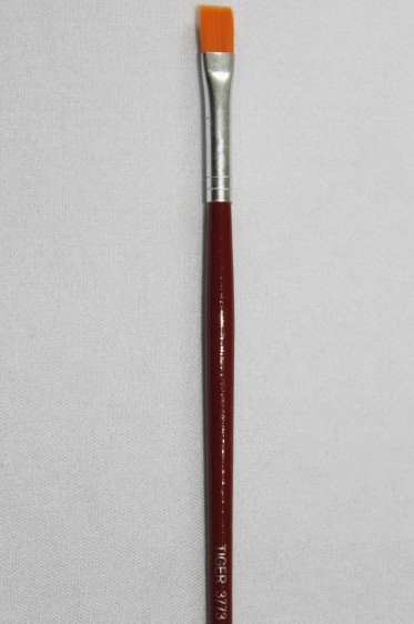 Tiger TOP Brush: 377 Nylon Flat 3