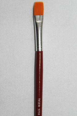 Tiger TOP Brush: 377 Nylon Flat 4
