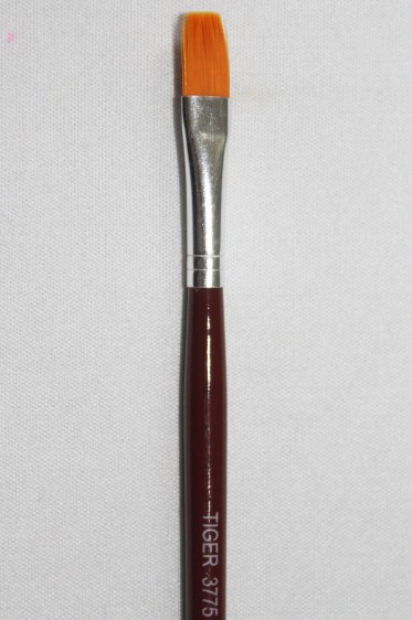 Tiger TOP Brush: 377 Nylon Flat 5