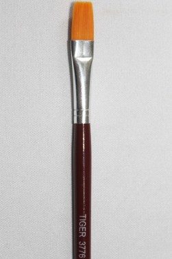 Tiger TOP Brush: 377 Nylon Flat 6