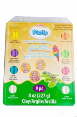 Sculpey Pluffy:  Tropical Multi 8pcs Pack 1oz (28g)