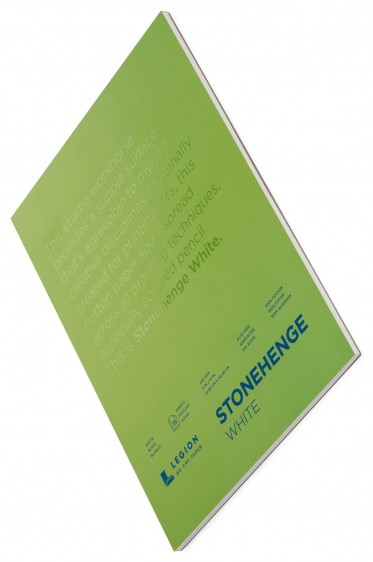 Legion Paper: Stonehenge  White 250gsm 12 Sheets Pad