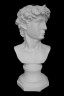 Wooden Mannequin & Models: David Head Statue Model