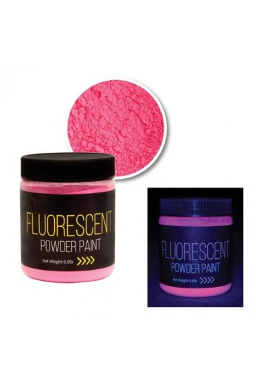 Jack Richeson Powder Paint: 1/2 Fluorescent Pink