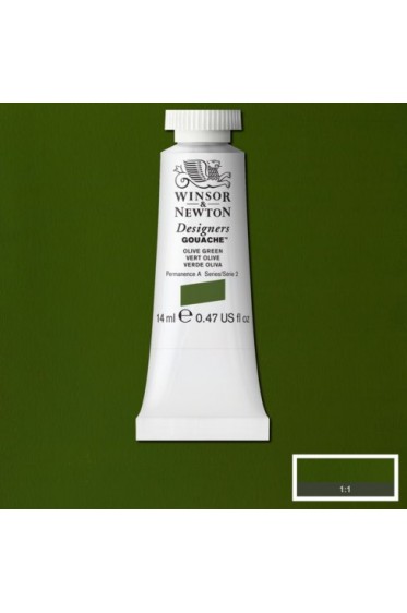 Winsor & Newton Designer Gouache: Olive Green