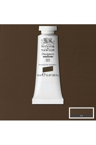 Winsor & Newton Designer Gouache: Sepia
