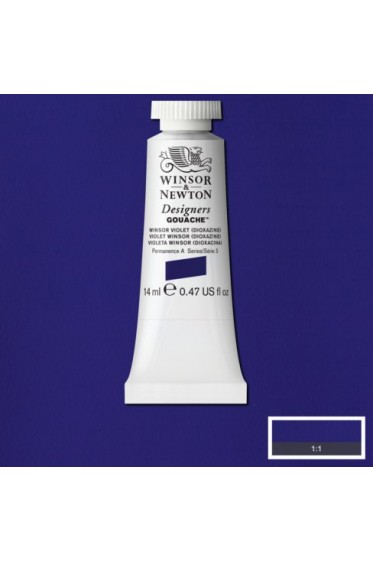 Winsor & Newton Designer Gouache: Winsor Violet  Diox