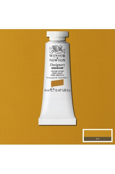 Winsor & Newton Designer Gouache: Yellow Ochre