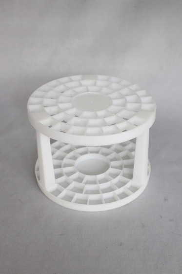 Brush Holder & Washer: Brush Holder Plastic Multi-Bin