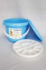 Brush Holder & Washer: Plastic Water Bucket & Brush Carrier