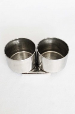 Palette Cup: Stainless Double Palette Cup without Cover