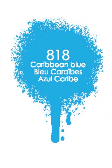 Pebeo Deco Matt Spray Paint : Caribbean Blue 200ml