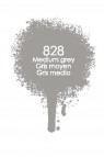 Pebeo Deco Matt Spray Paint : Medium Grey 200ml