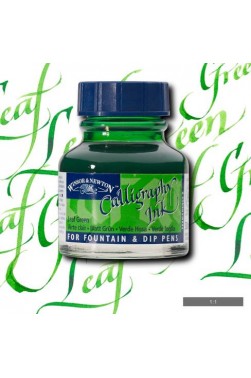 Winsor & Newton Calligraphy Ink: Leaf Green 30ml