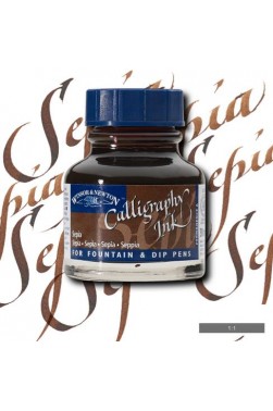 Winsor & Newton Calligraphy Ink: Sepia 30ml