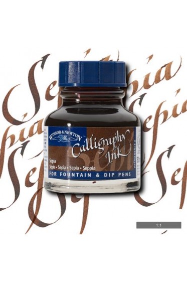 Winsor & Newton Calligraphy Ink: Sepia 30ml