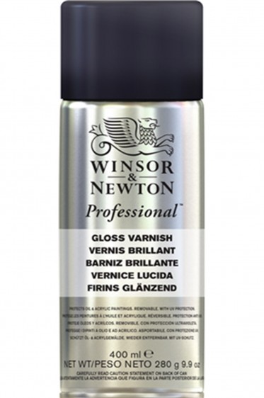 Winsor & Newton Oil Medium: Artist Picture Varnish Gloss Spray 400ml