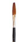 Hans Brush: 403L Camel Hair Flat Rigger 1/2"
