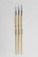 Berkeley Brush: 888WLF Kolinsky Pointed Round 3pcs Set