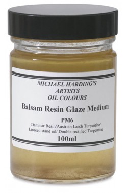 Michael Harding Oil Medium: Balsam Resin Glaze Medium 100ml