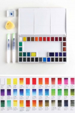 Maries Water Colour Sets:  Maries Artist Watercolour 36colors Set